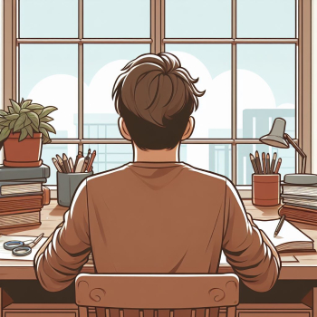 An illustrated portrait of Joey Millar