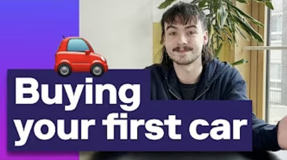A thumbnail from Cuvva's car insurance YouTube series